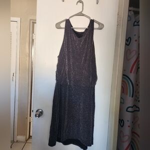 Lane Bryant Shimmering Black Dress